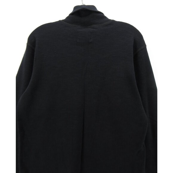 Buck Mason Sweater Medium Slub Waffle Turtleneck Thermal Pullover - Picture 7 of 10